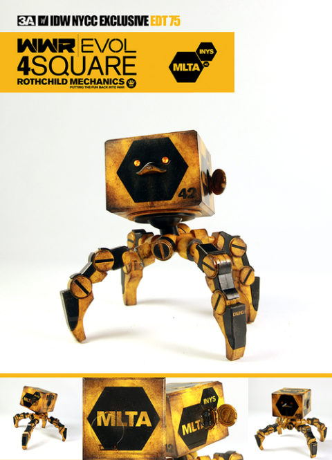 NYCC14: 3A x IDW 4Square | Plastic and Plush