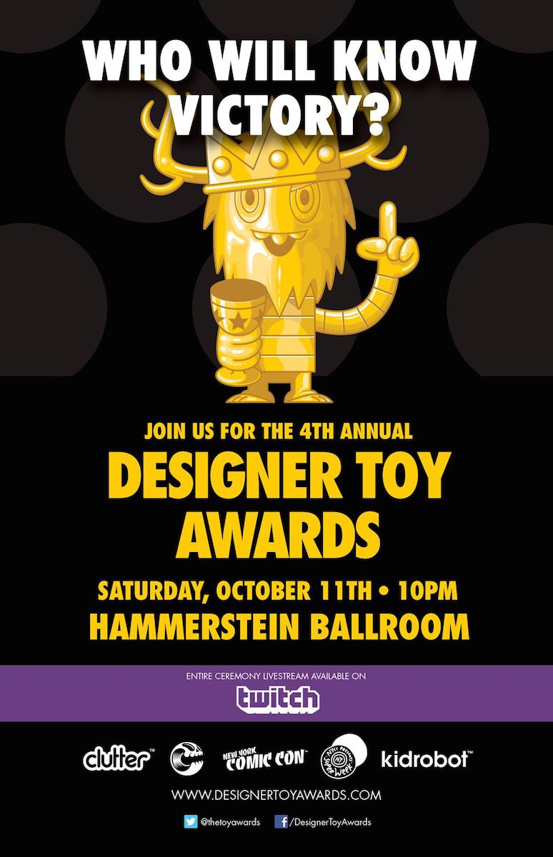 NYCC14: Designer Toy Awards 2014 Schedule
