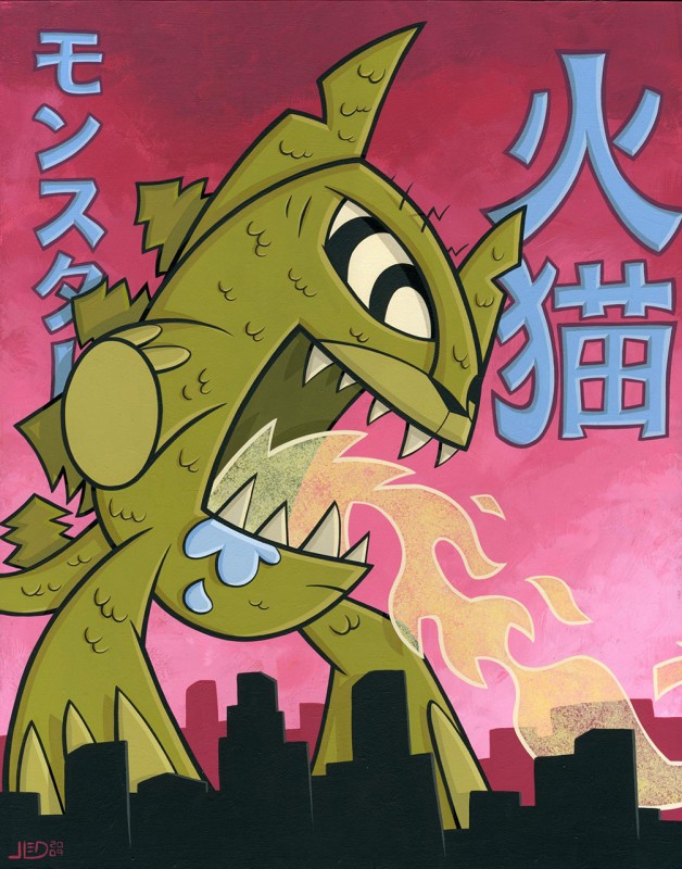 Joe Ledbetter’s Fire-Catzilla Release