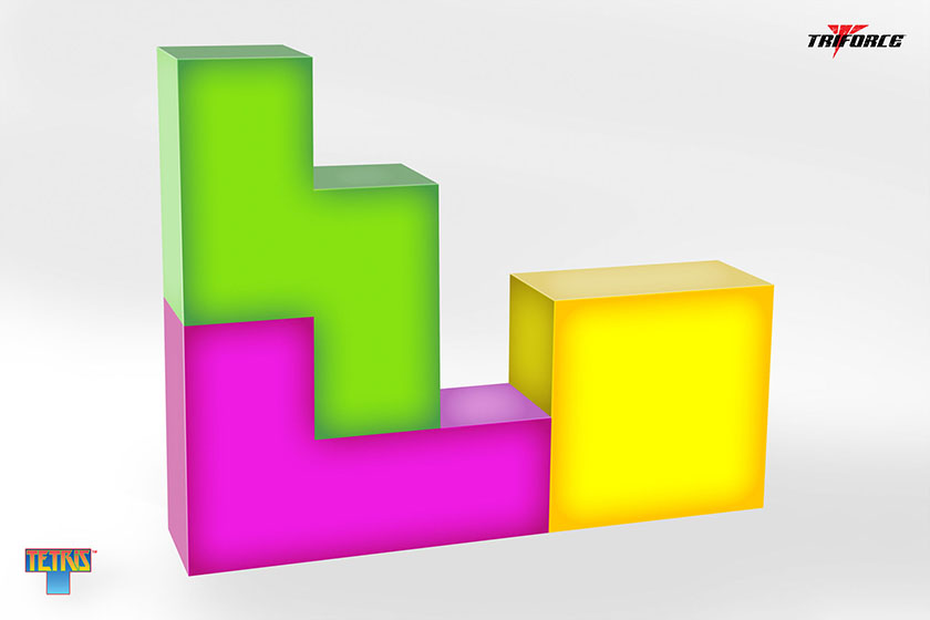 TETRIS: Tetrimino Light Sculptures