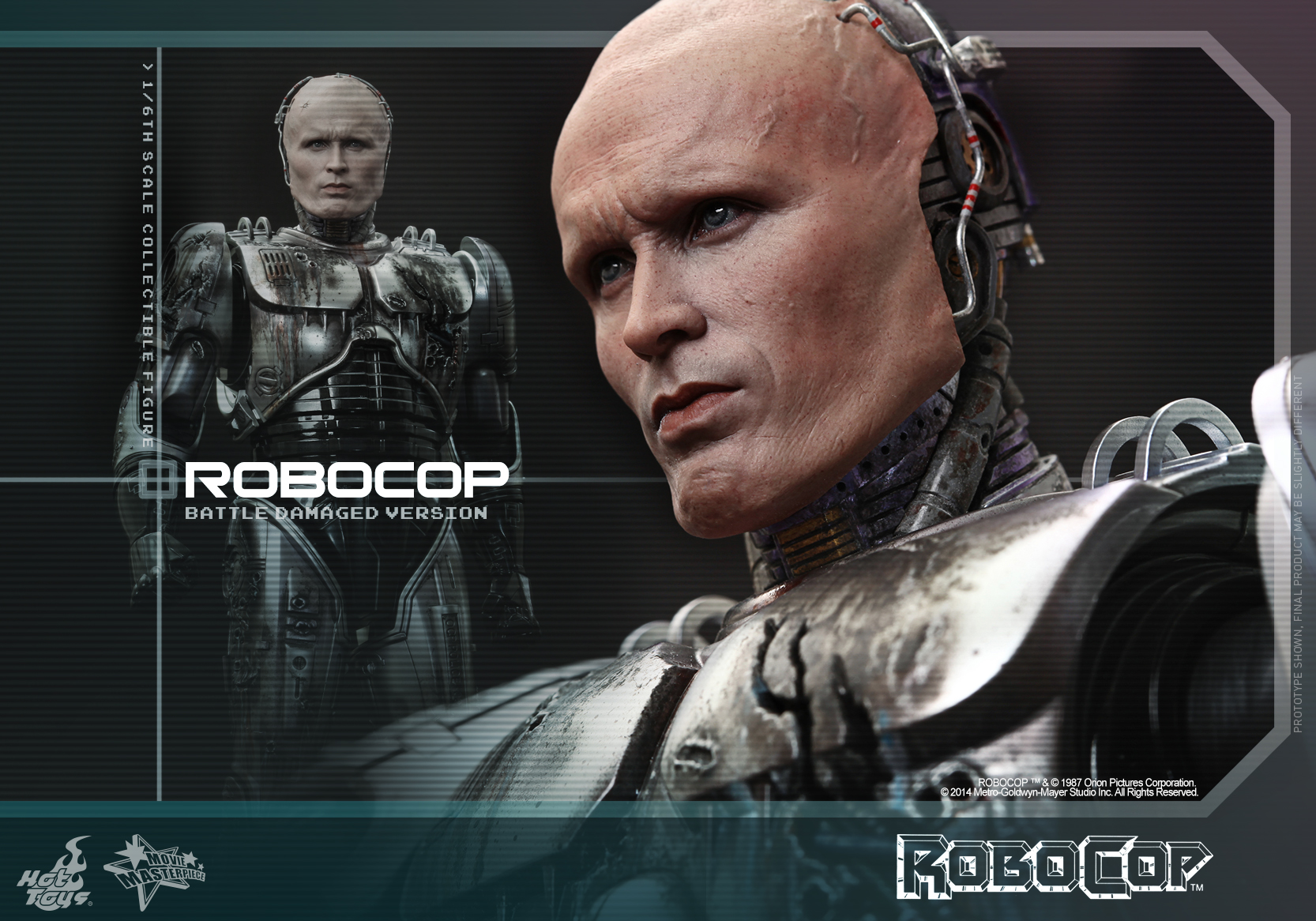 Hot Toys’ Battled Damaged RoboCop Version