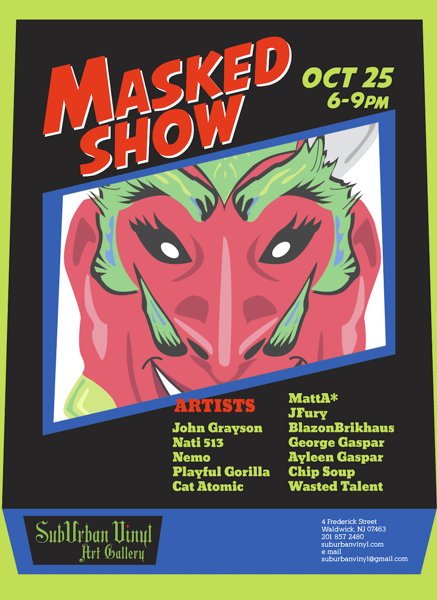 SubUrban Vinyl’s Masked Show