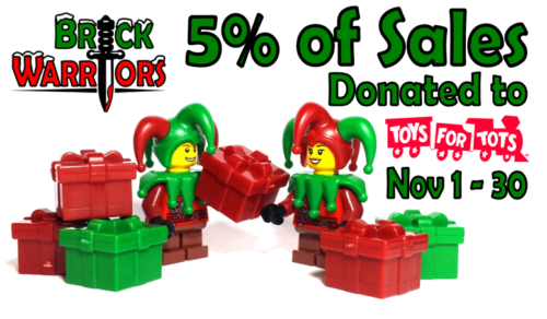 BrickWarriors’ 4th Annual Toys for Tots Campaign