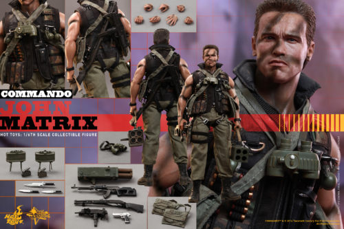 Hot Toys’ Commando: 1/6th scale John Matrix Figure