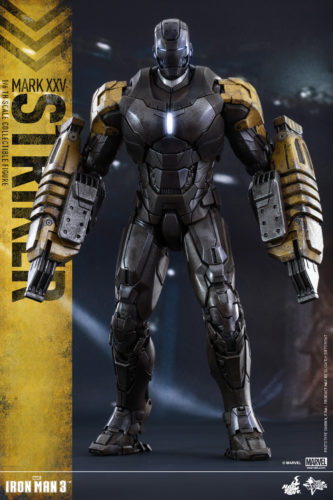 Hot Toys’ Iron Man 3  – Striker (Mark XXV) Figure