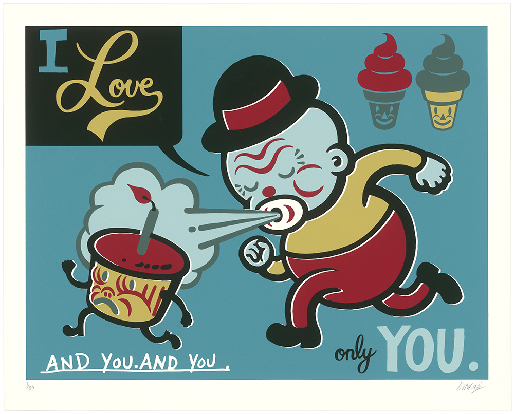 Taxali’s I Love Only You Print