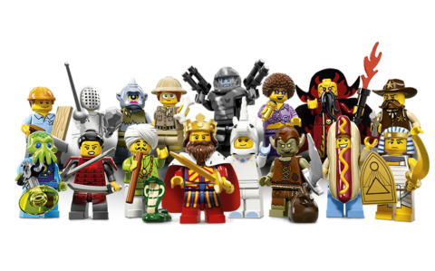 LEGO Minifigure Series 13 | Plastic and Plush