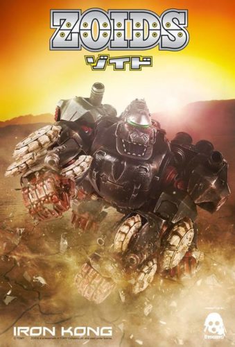 Threezero teases ZOIDS: Iron Kong