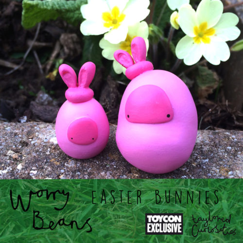 Easter Bunny Worry Beans