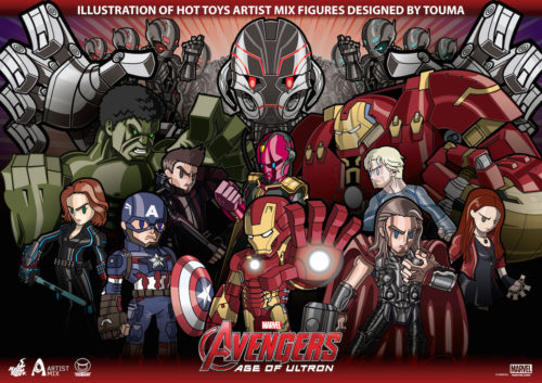 Avengers: Age Of Ultron Artist Mix Figures Series 2