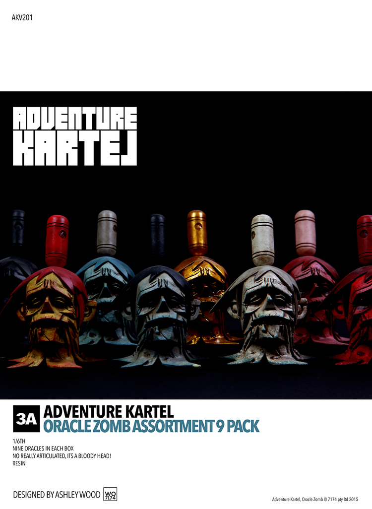 Adventure Kartel Oracle Zomb Assortment 9 Pack