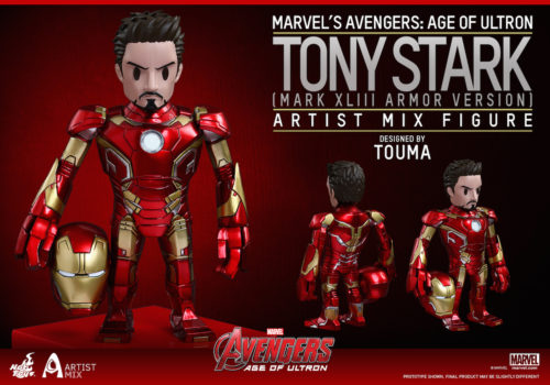 Tony Stark (Mark XLIII Armor Version) Artist Mix Figure