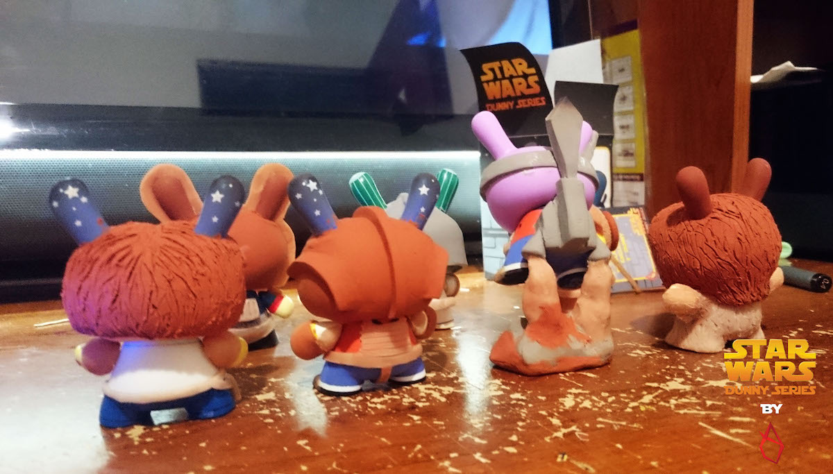 Alan Urbina’s Custom Star Wars Dunny Series