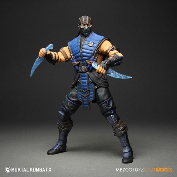 Mezco Toyz: Mortal Kombat X 12inch Sub-Zero Figure | Plastic and Plush