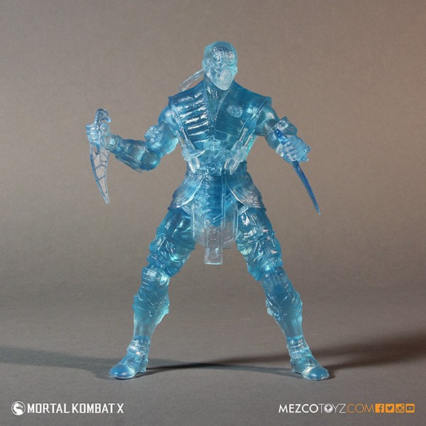 Mezco’s Exclusive Mortal Kombat X – Ice Clone Sub Zero