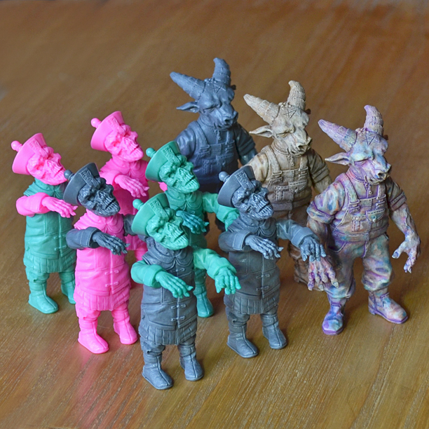 Wilbur and Jiangshi Acolyte from Daniel Yu