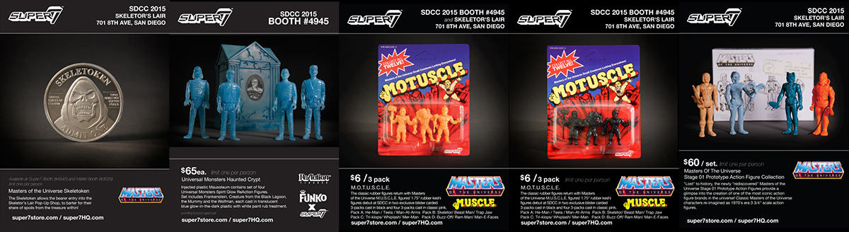 SDCC15: Super7 Exclusives and Releases
