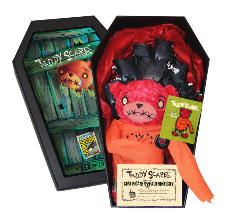 Edwin Morose SDCC15: Edwin Morose Coffin – Plastic and Plush