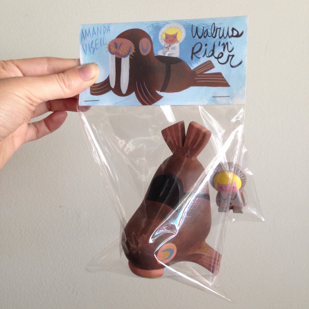 Amanda Visell’s Walrus and Rider