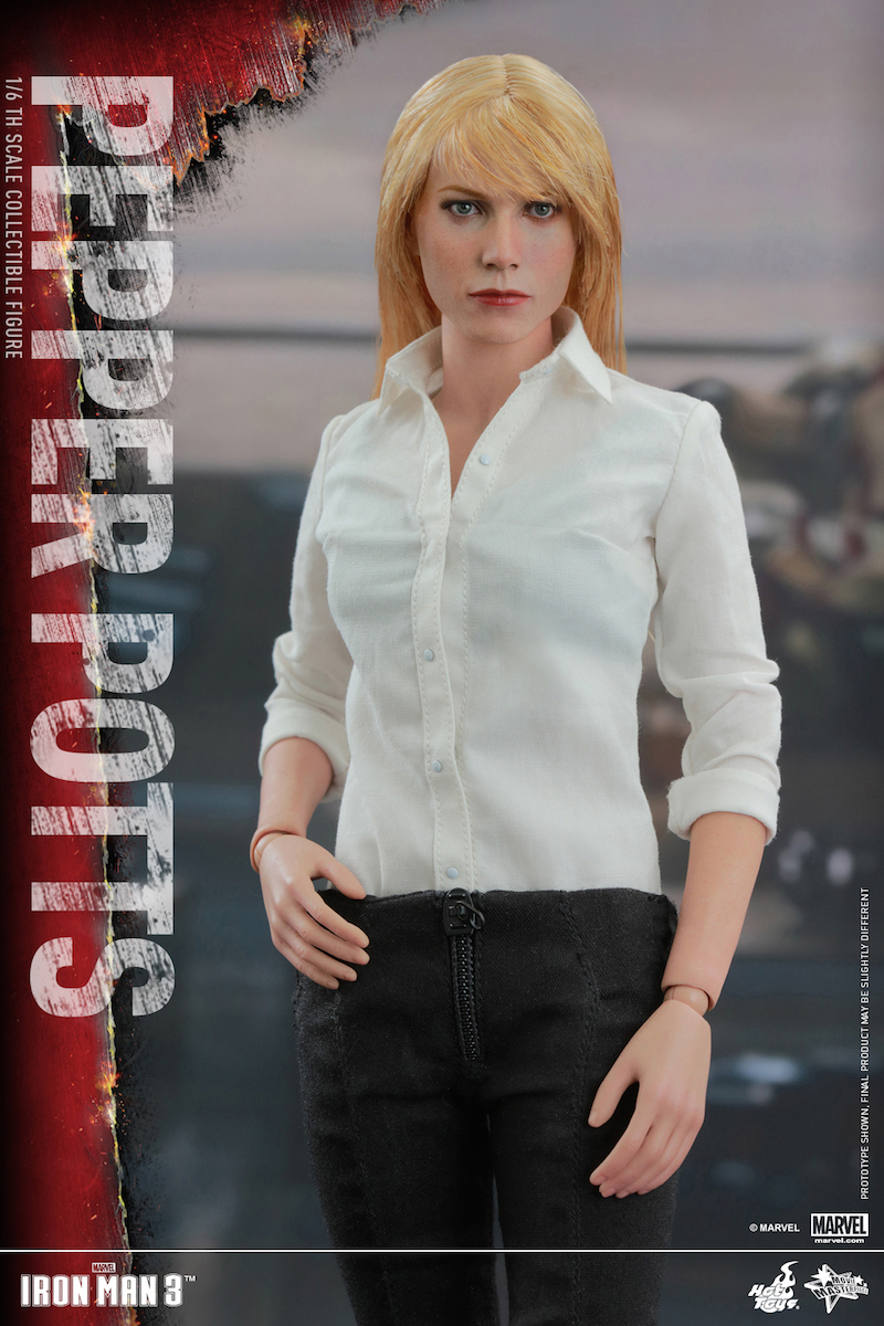 Hot Toys' 1/6th scale Pepper Potts Collectible Figure.