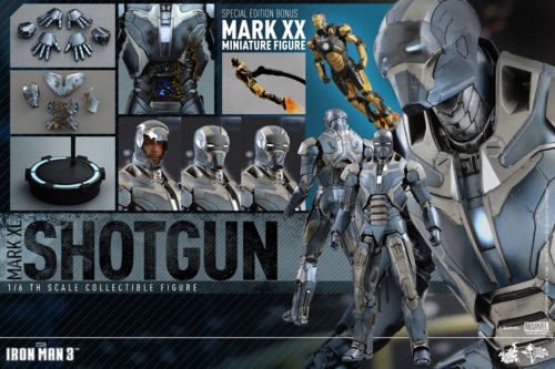 Hot Toys’ 1/6th scale Iron Man Shotgun Mark XL