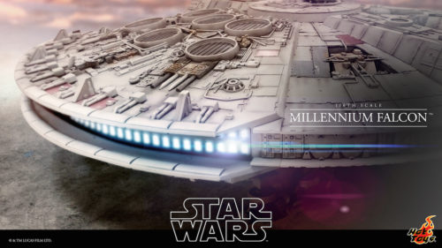 Yep…Hot Toys is making a 1/6th scale Millennium Falcon