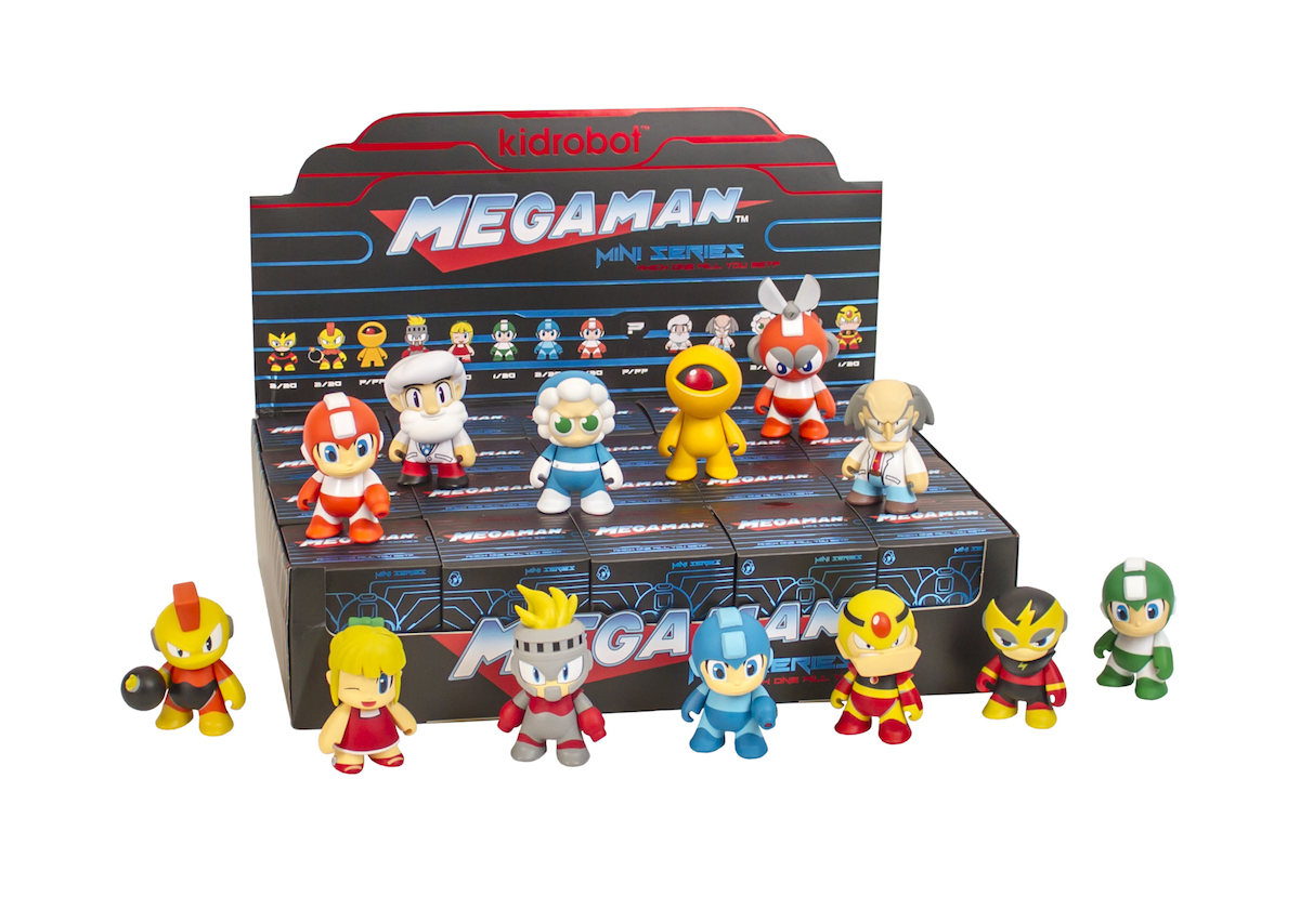 Kidrobot’s Full Mega Man Capsule Release
