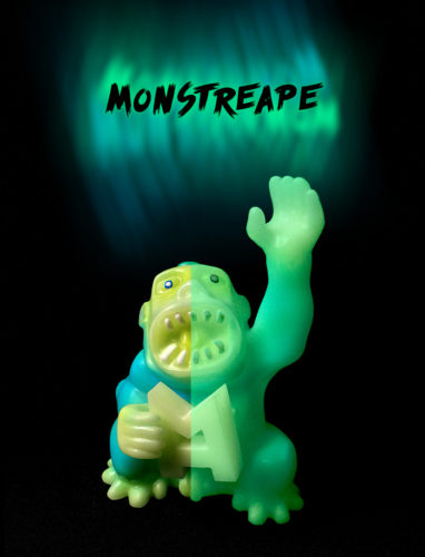MonstreApe – Haunted Scaryglow Blue Edition