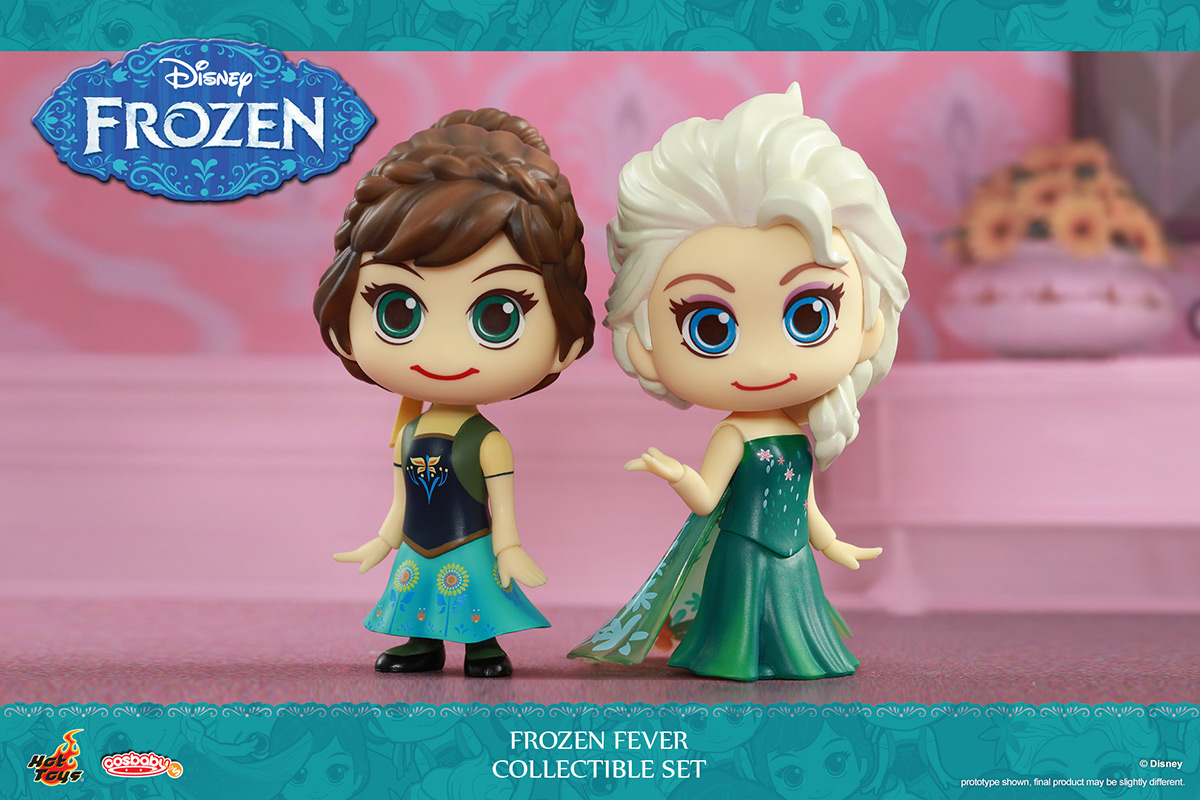 Frozen and Frozen Fever Cosbaby (S) Series Plastic and Plush