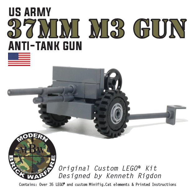 Two Big Gun Sets from Modern Brick Warfare