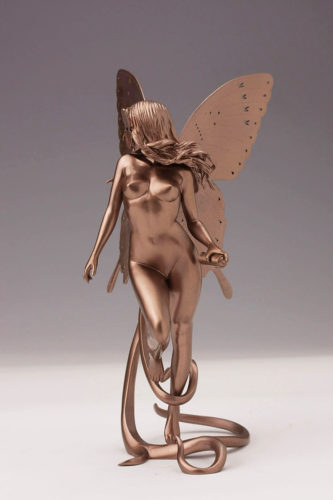 Tomenosuke’s Exclusive Pink Gold Lady Butterfly by Aiko