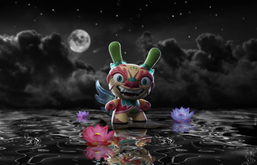 Imperial Lotus Dragon 8-inch Dunny Release and Signing