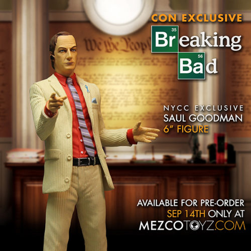 NYCC15: Mezco’s Exclusive Saul Goodman