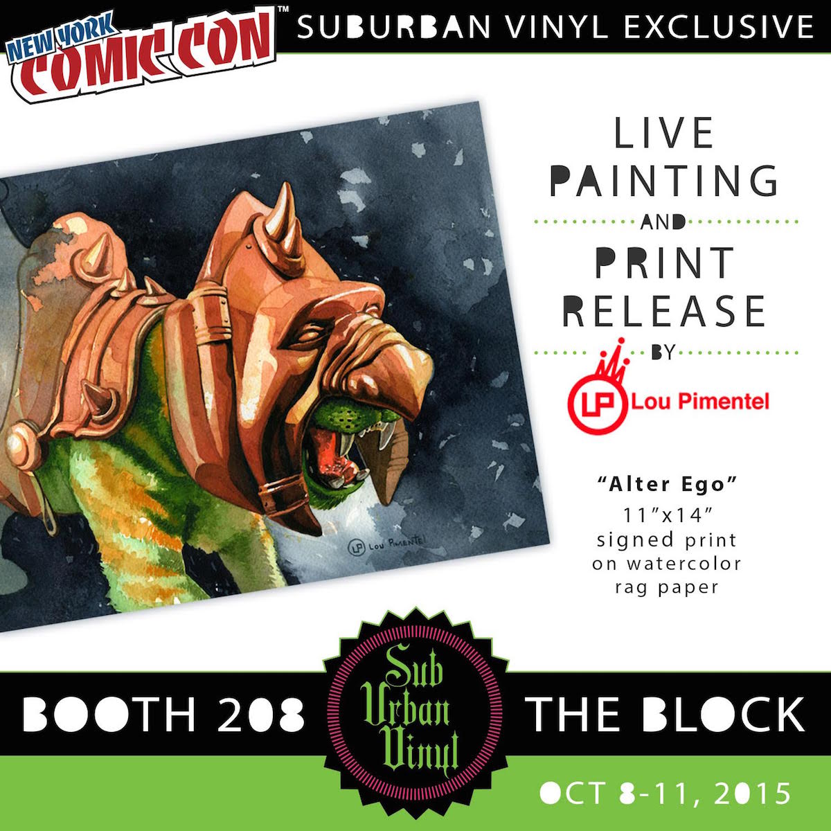 NYCC15: Lou Pimentel’s Alter Ego