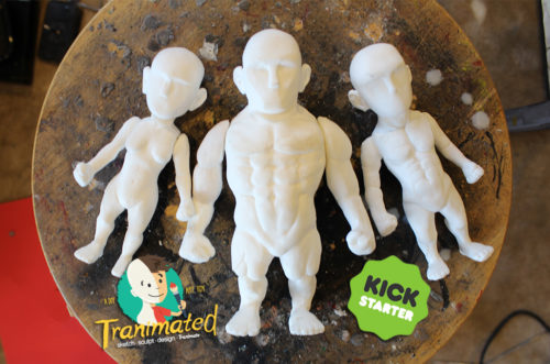 Kickstarter: Tranimated – a DIY Art Toy