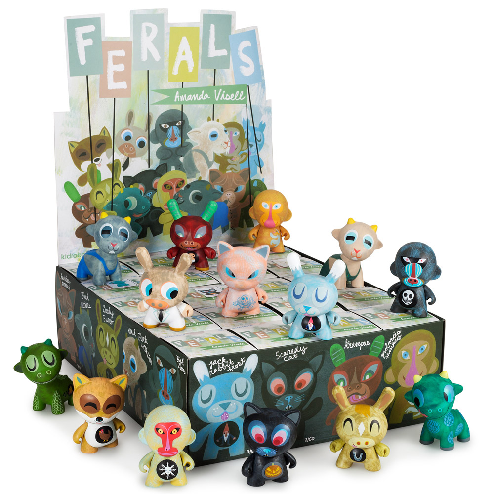 Ferals Mini Series from Kidrobot