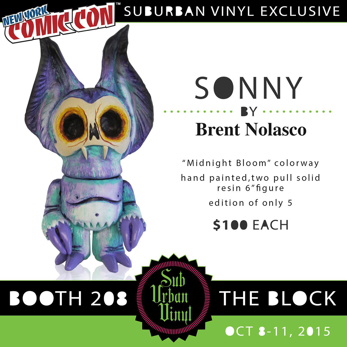 NYCC15: SubUrban Vinyl x Nolasco x Leecifer