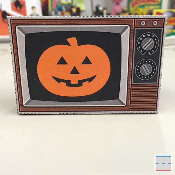Halloween III Magic Pumpkin TV Set Paper Foldable – Plastic and Plush
