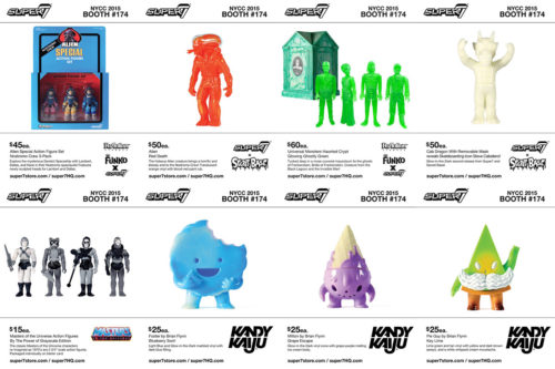 NYCC15: Super7 Exclusives and Releases