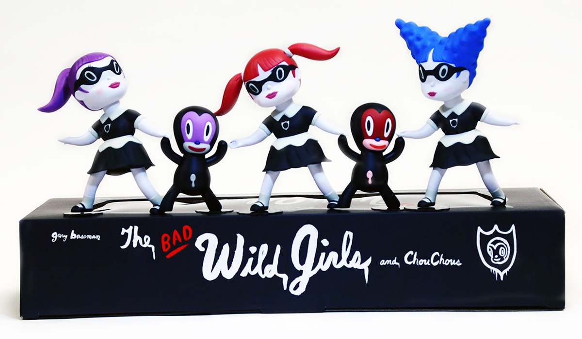 Gary Baseman’s The Wild “Bad” Girls Set