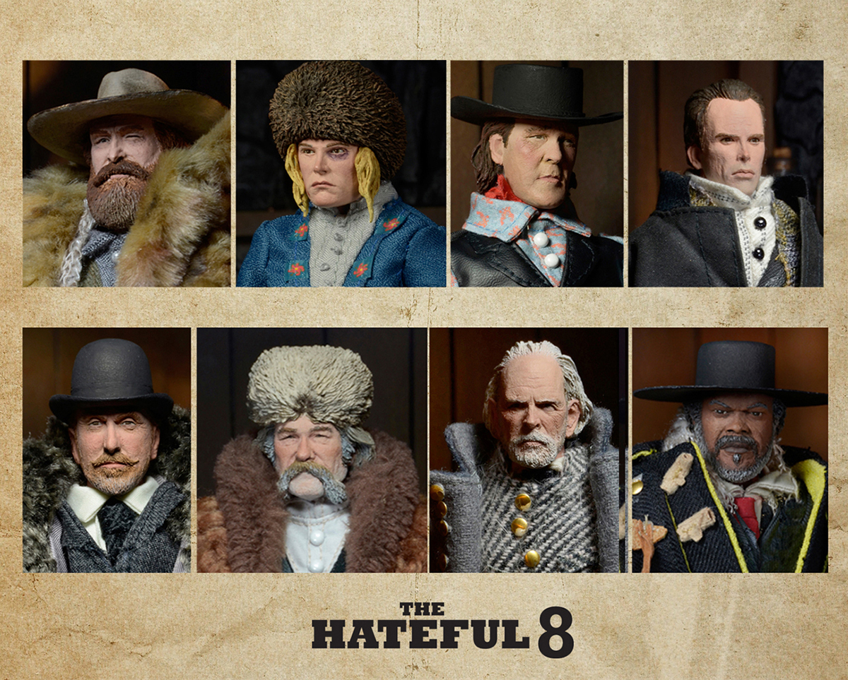 NECA’s The Hateful Eight Action Figure Series