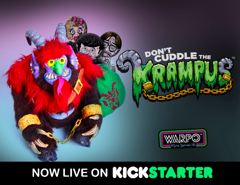 Kickstarter: Warpo warns us – “Don’t Cuddle The Krampus”