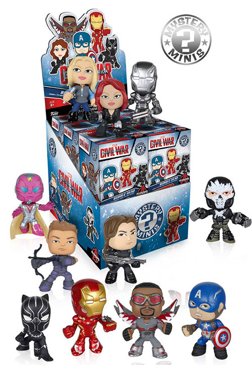 Mystery Minis: Captain America 3: Civil War