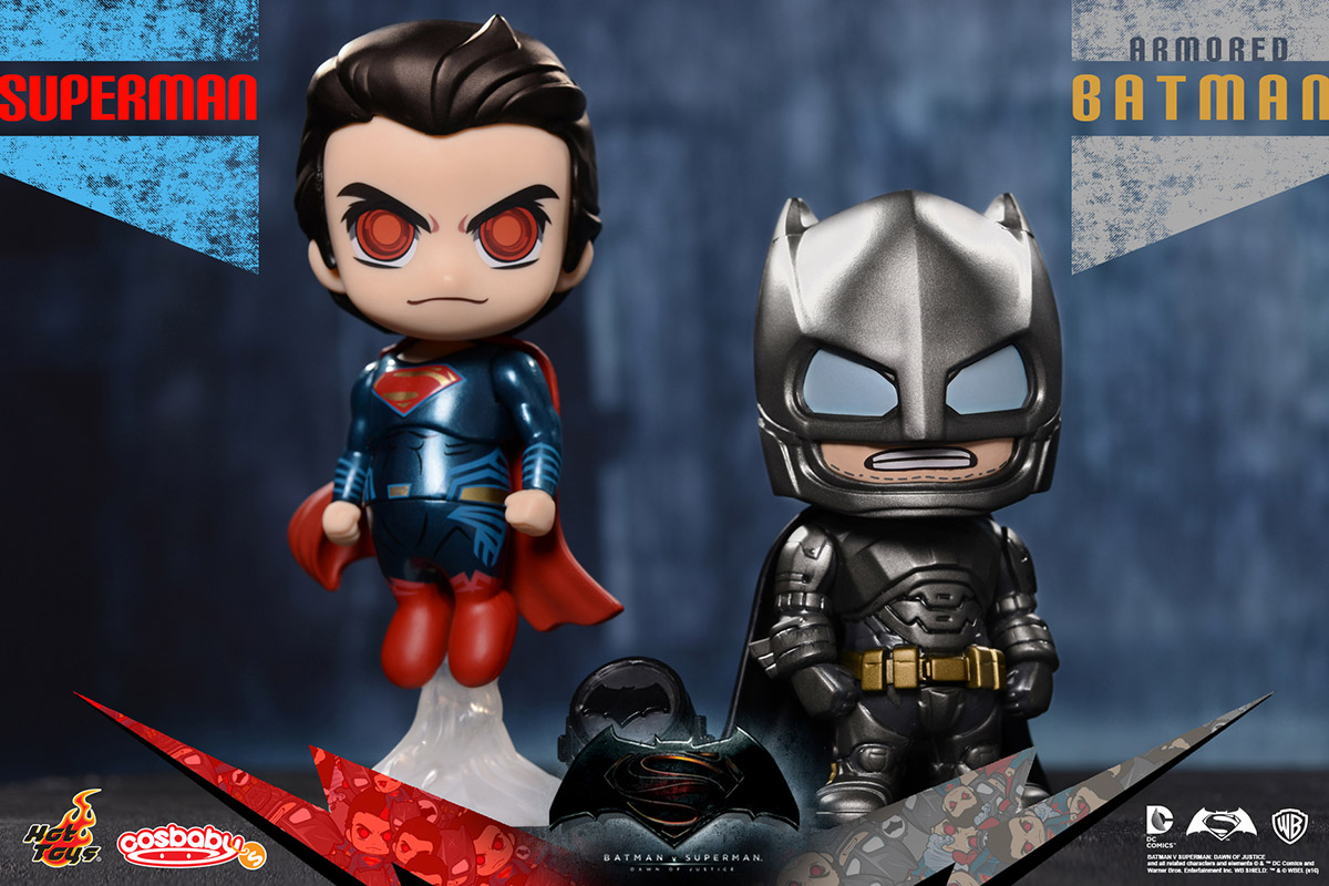 Batman v Superman: Dawn of Justice Cosbaby Set