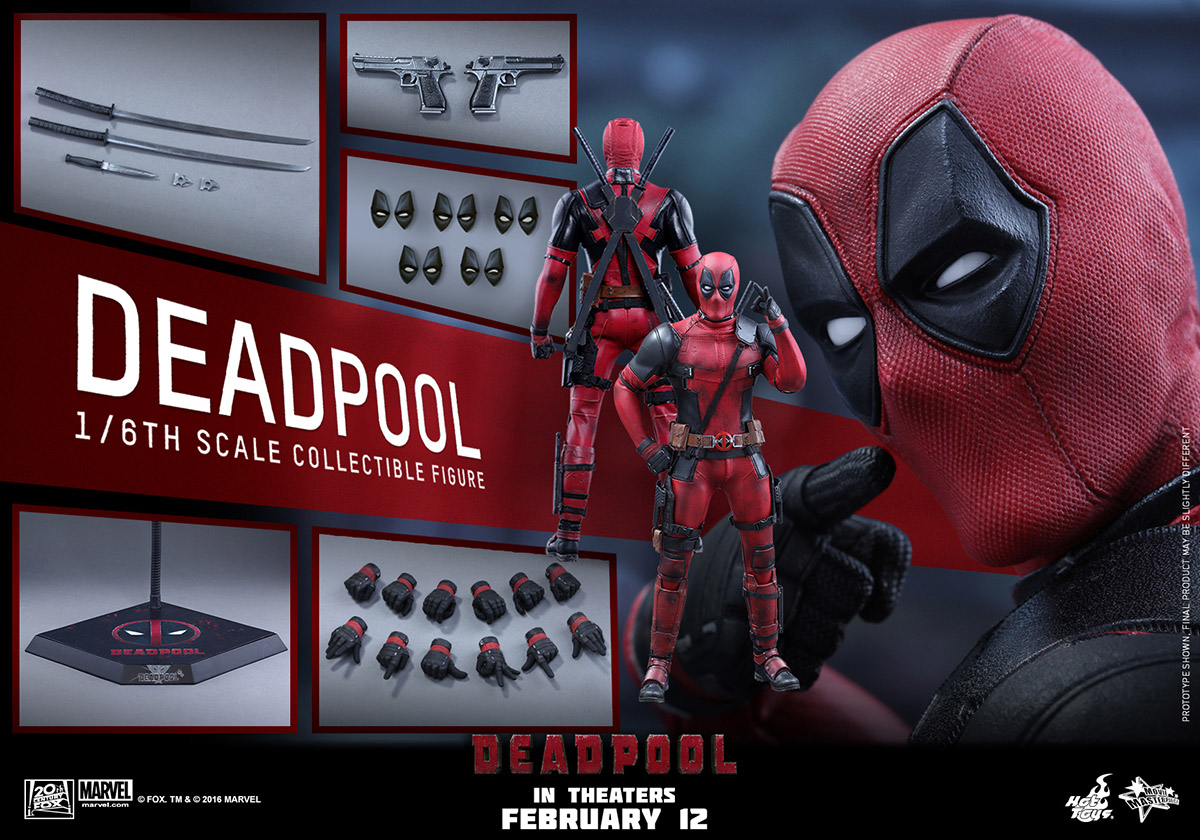 Hot Toys’ 1/6th Scale Deadpool Figure