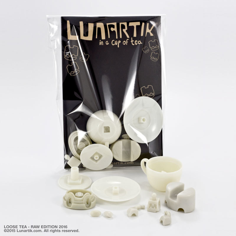 Lunartik In A  Cup Of Tea: Loose Mini-Tea – Raw Edition