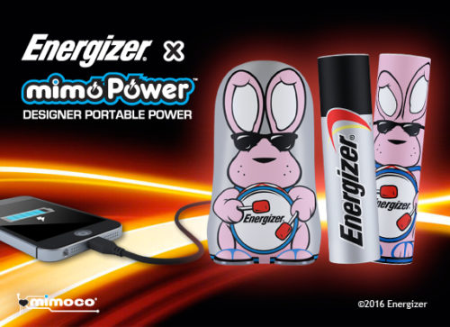 Energizer Bunny x MimoPower Backup Battery Chargers