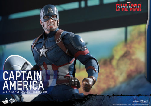 Hot Toys’ 1/6th scale Captain America from Civil War
