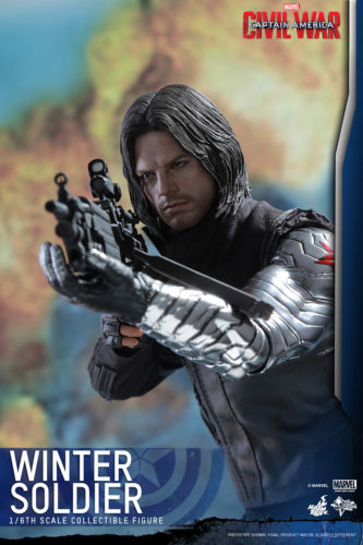 Hot Toys’ 1/6th scale Winter Soldier from Civil War