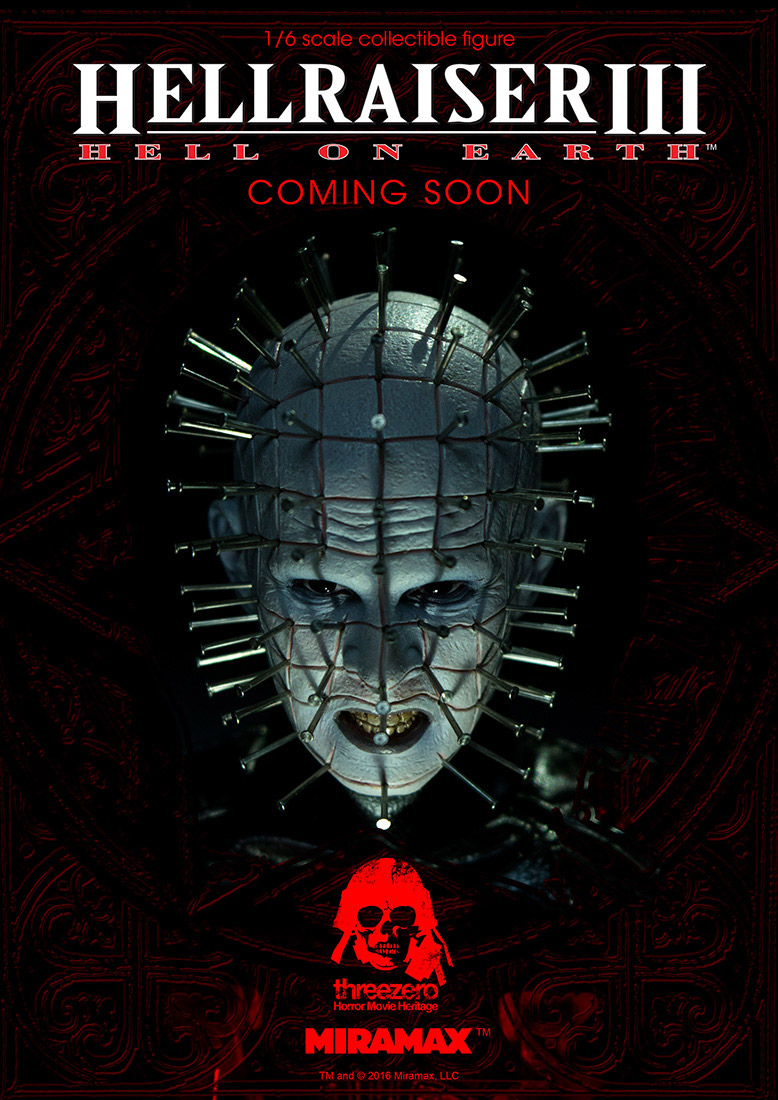 Threezero’s Hellraiser 3 Pinhead Teaser